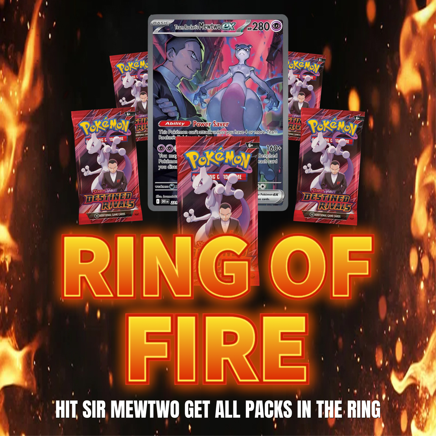 RING OF FIRE - DESTINED RIVALS (5 PACKS)