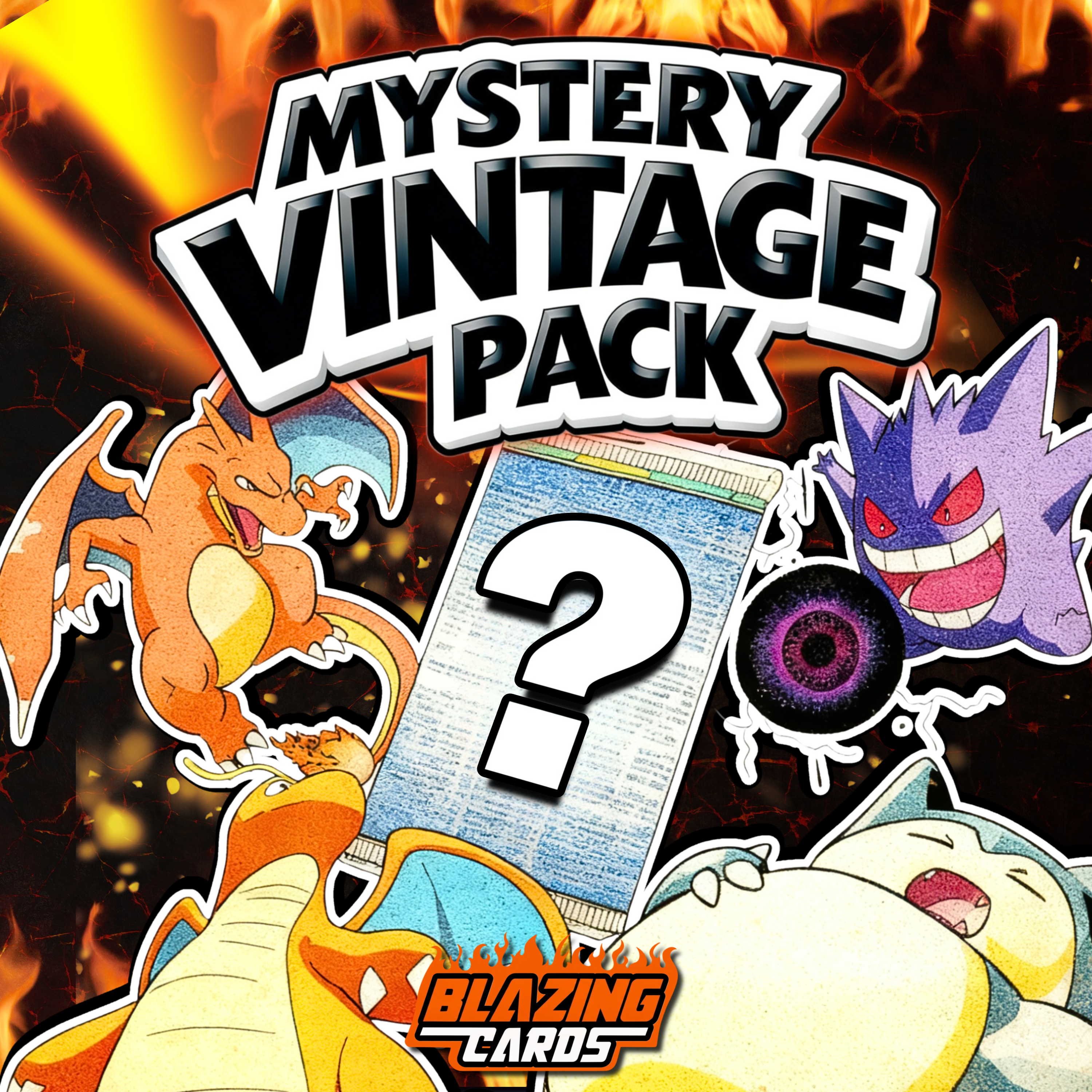 Mystery Vintage Pack  Blazingcardsbreaks.com