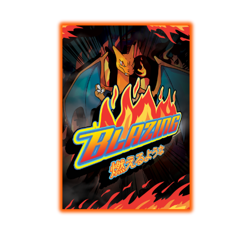 Blazing Premium Slab Box - 1 English or Japanese PSA/Beckett/CGC Graded Card