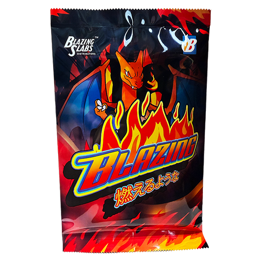 Blazing Premium Slab Box - 1 English or Japanese PSA/Beckett/CGC Graded Card