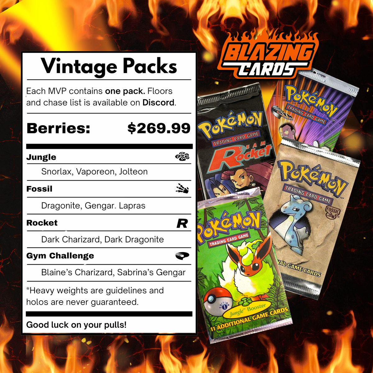 Mystery Vintage Pack – Blazingcardsbreaks.com