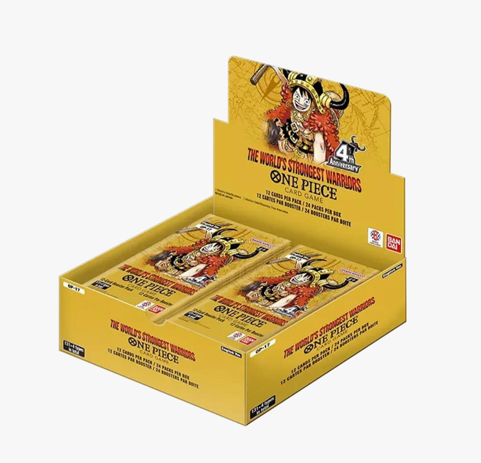 The World's Strongest Warriors Booster Box - The World's Strongest Warriors (OP17)