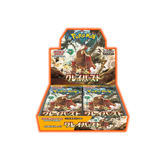 Clay Burst Japanese Pokemon Booster Box